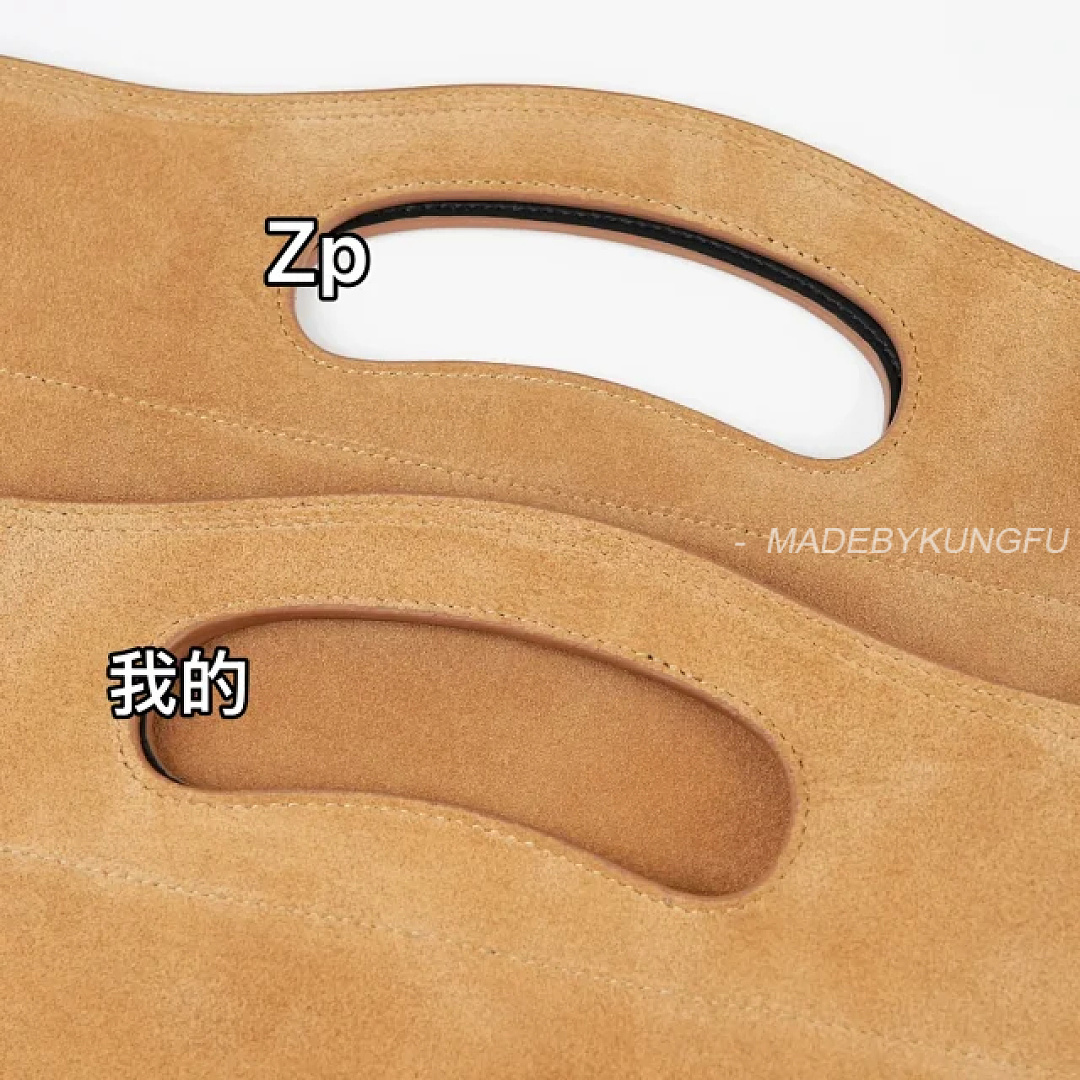 【A+ Item ID 9088 LOE Bob Special Structure Hand-Held Hollowshoulder Bag Imported Thick Suede Folda - Image 50