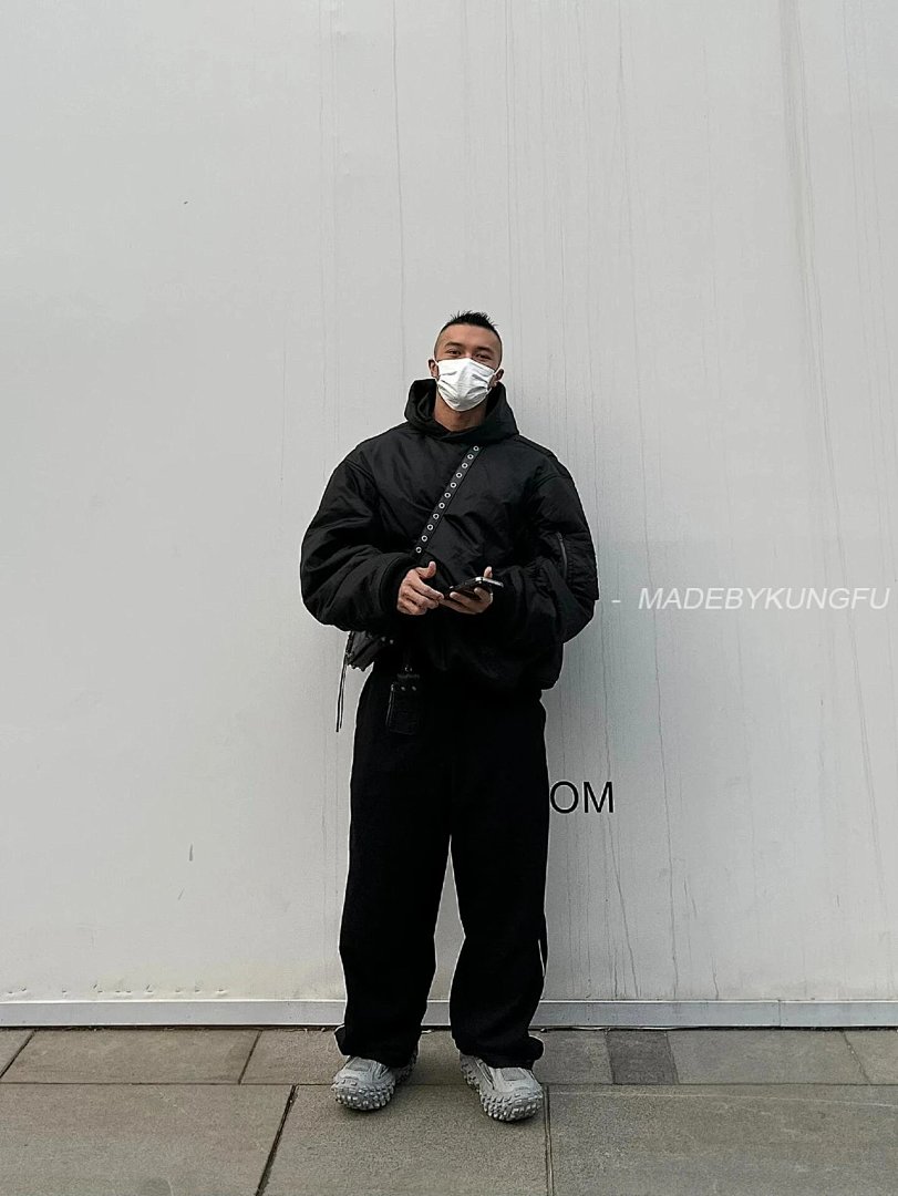 【A+ Item ID 8104 Balenci@Ga- Paris -2022Ss- Strongest Bomber Cotton Clothes (Oversized) - Image 35