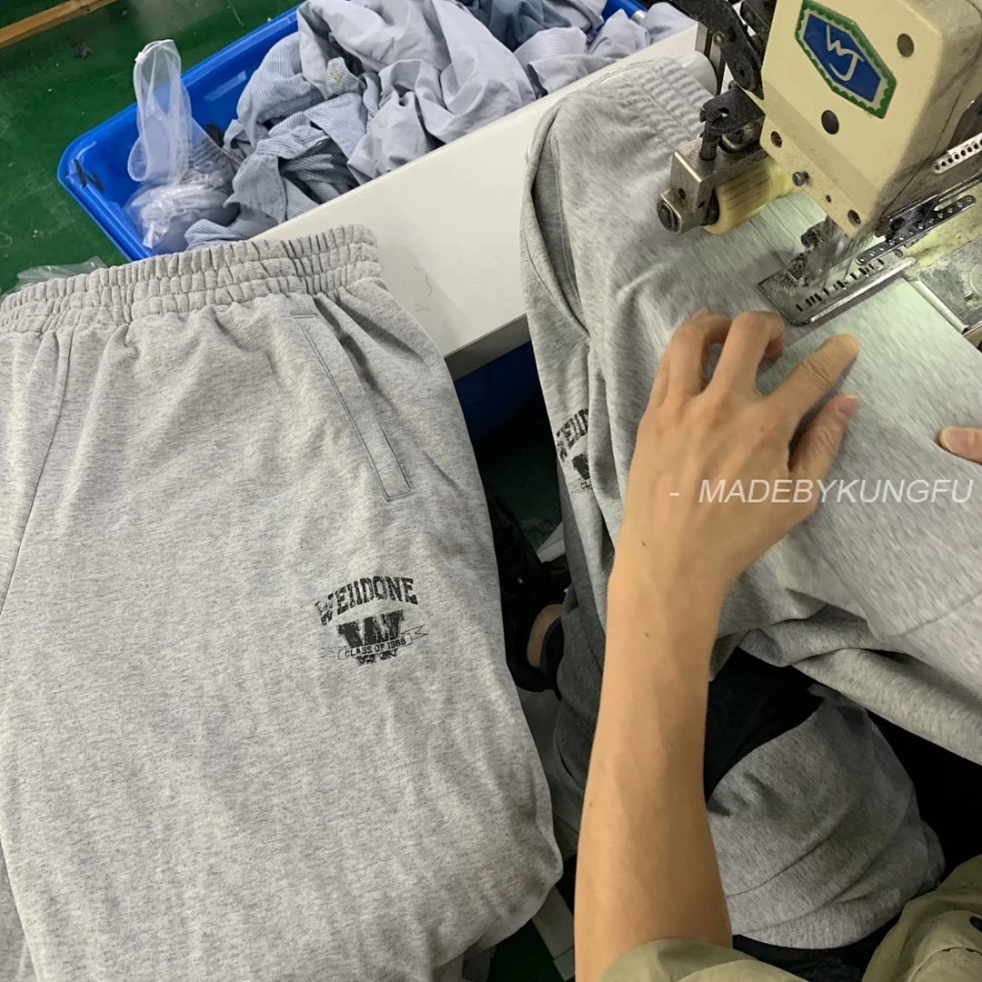【A+ Item ID 8360 WE11DONE-“ Custom Dyed Gray Fabric ” Early Autumn College Element Loos - Image 35