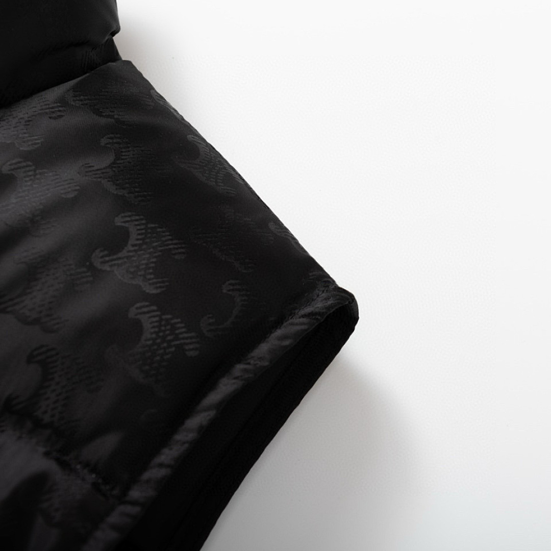 Other CE Dark Print Down Vest - Image 8
