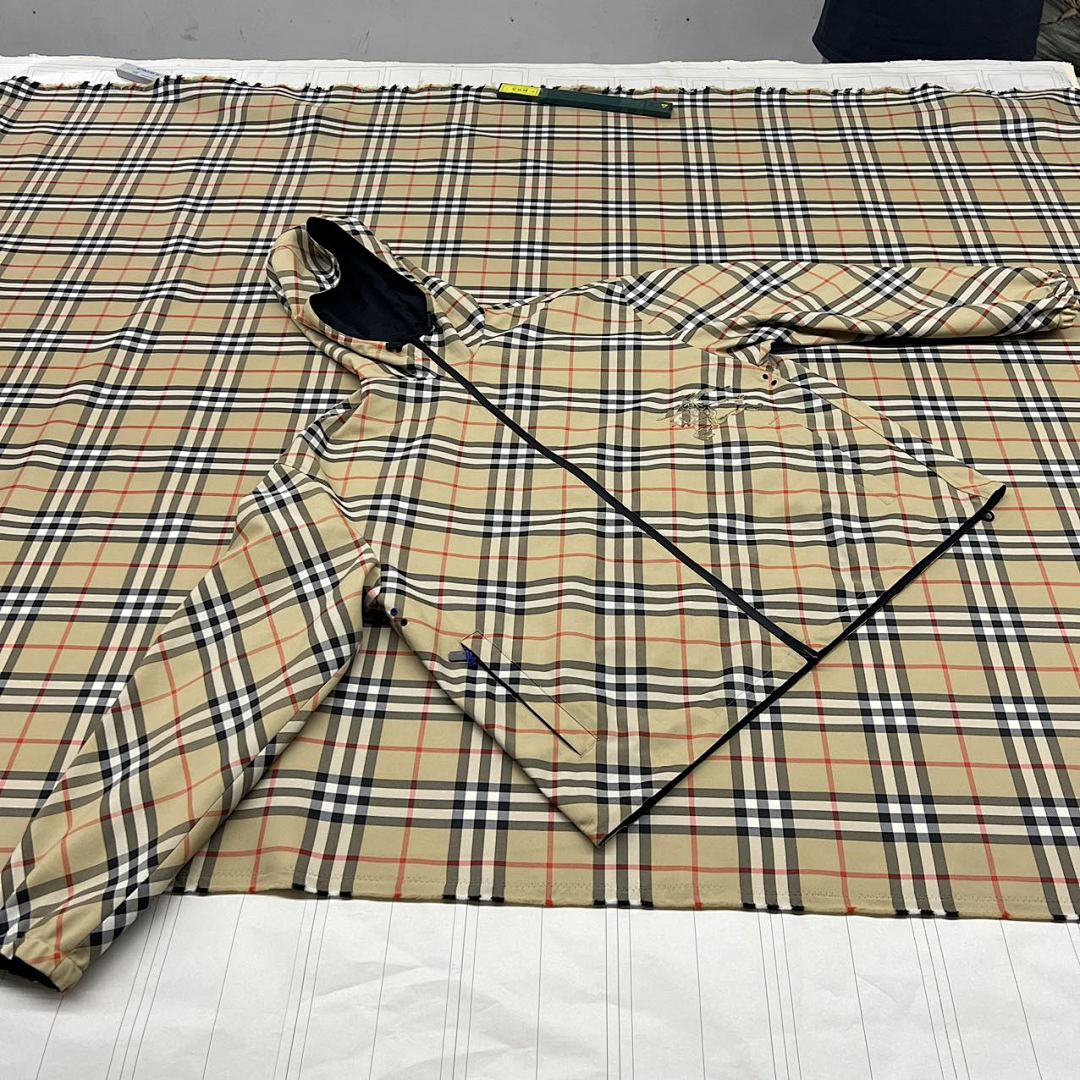 Other BBR Reversible Plaid War Horse Trench Coat - Image 18