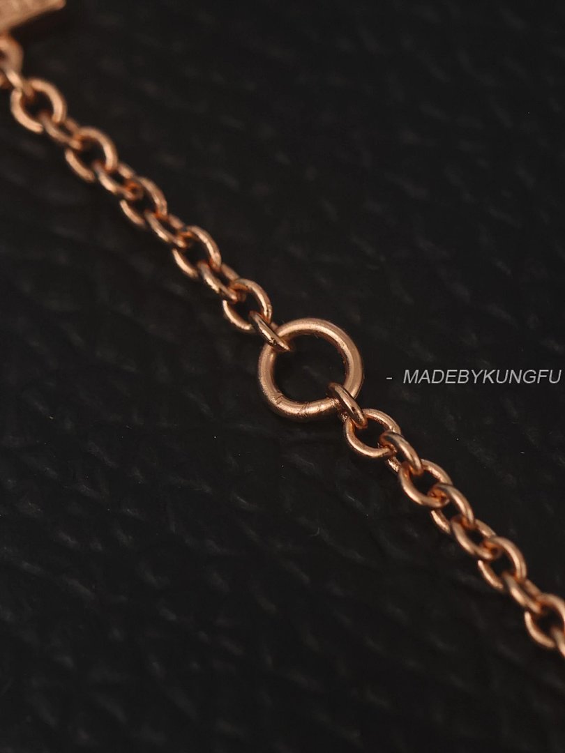 【A+ Item ID 8384 Tiff@Ny- Tiffany (Classic -Smile Smiley Face Bracelet Plating 18K G) - Image 13