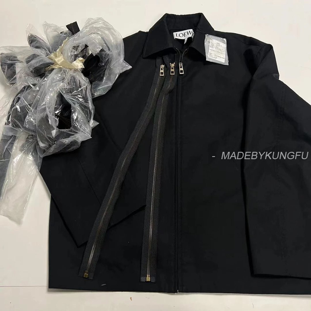 【A+ Item ID 8033 L0EWE-SS26-“ Imported Leather ”“ Combed Cotton Twill ” Solid Color Loo - Image 30