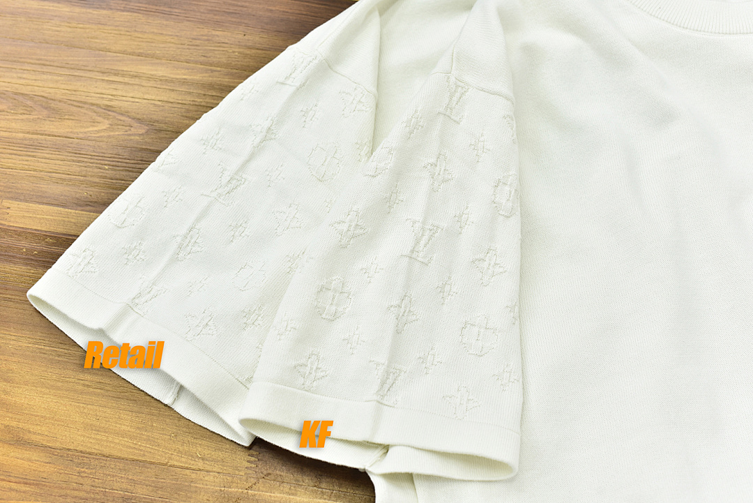 Other 1V Knit Sleeve Jacquard Tee - Image 17