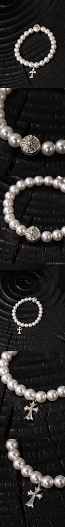 【A+ Item ID 8385 Two New Colors Added -Chrome-Hearts-CH- Crow Heart (Gemstone Bracelet) - Image 20