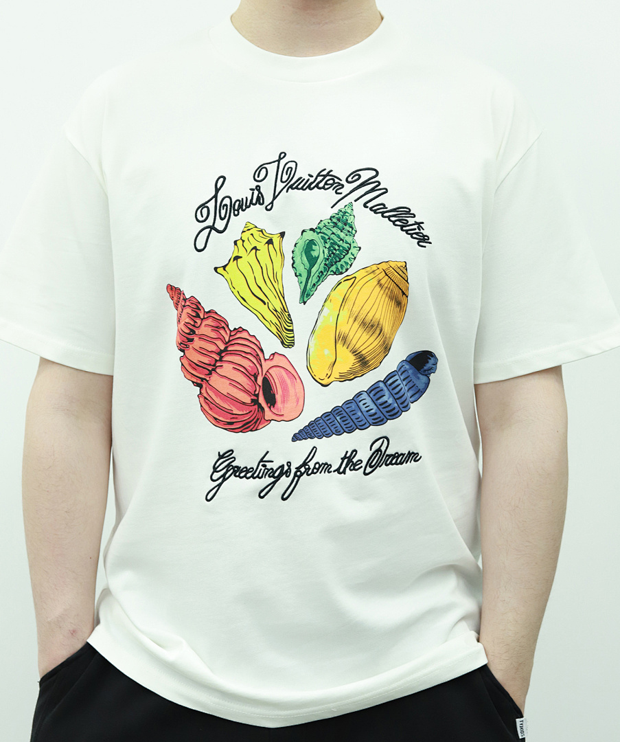 Other 1V Conch Embroidery T-Shirt - Image 5