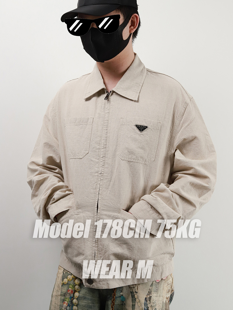 Christian Louboutin PRA Linen Jacket - Image 4