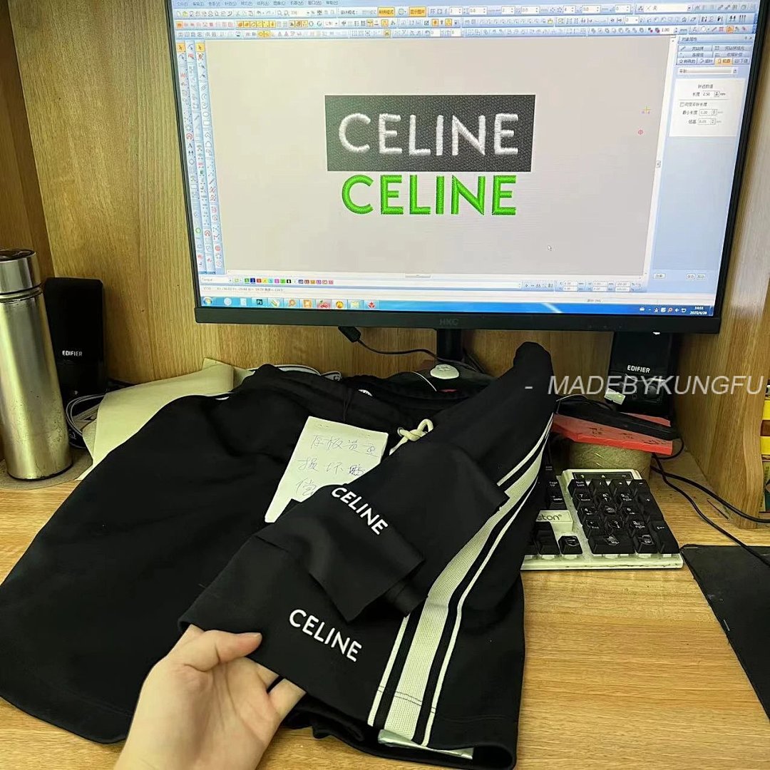 【A+ Item ID 8234 CEL1NE-Celin-2022Ss-Side Woven Shorts (Customized 100% High-Density P) - Image 43