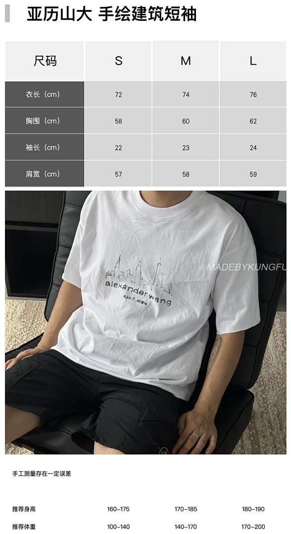 【A+ Item ID 8275 Alexander-Wang King Alexander (Architectural Print Oversized Logo S) - Image 35