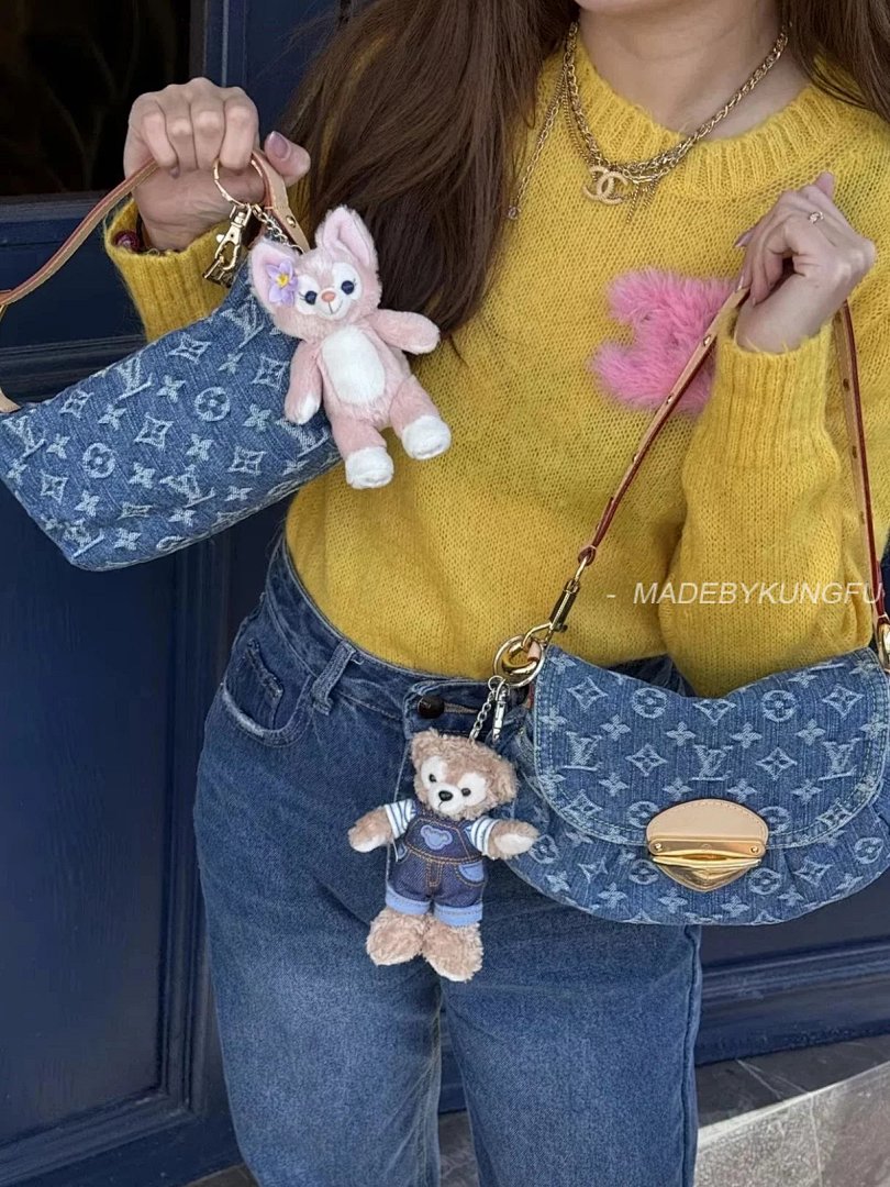 【A+ Item ID 8423 Advanced Customization (Denim Bag Small Lunch Box Handb) - Image 5