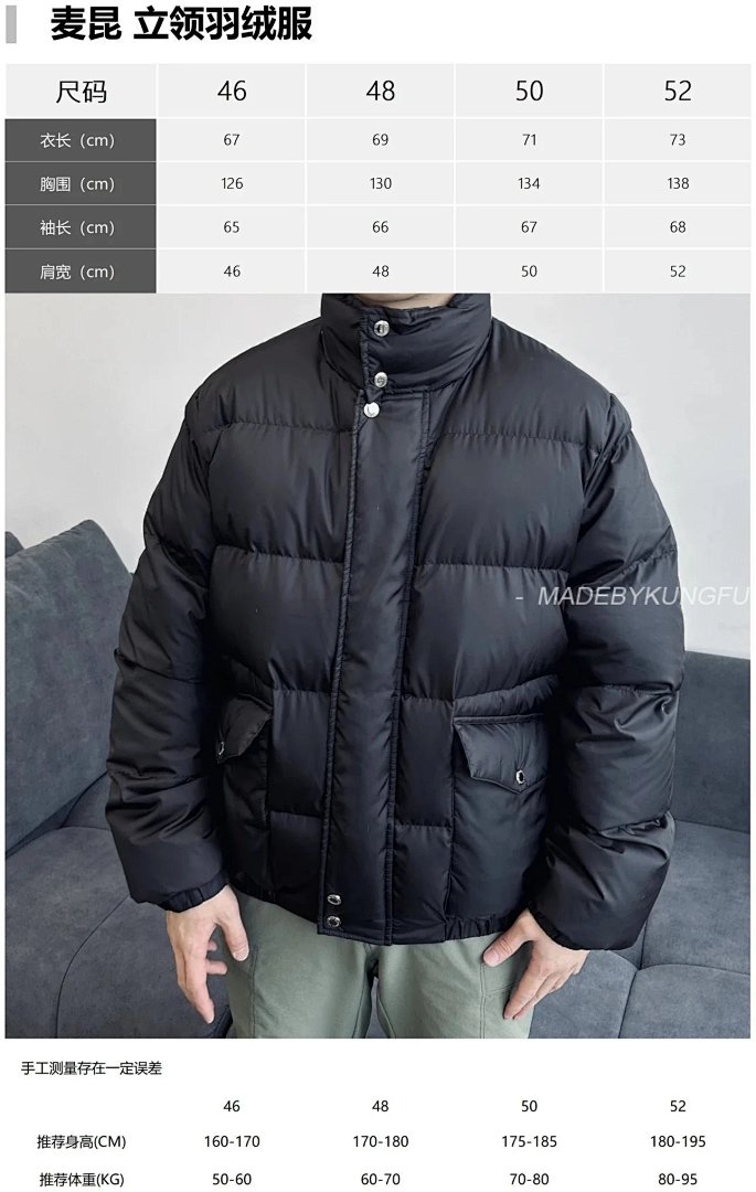 【A+ Item ID 8130 McQueen-2023FW (Stand Up Down Jacket Back Collar With Inked Letter) - Image 48