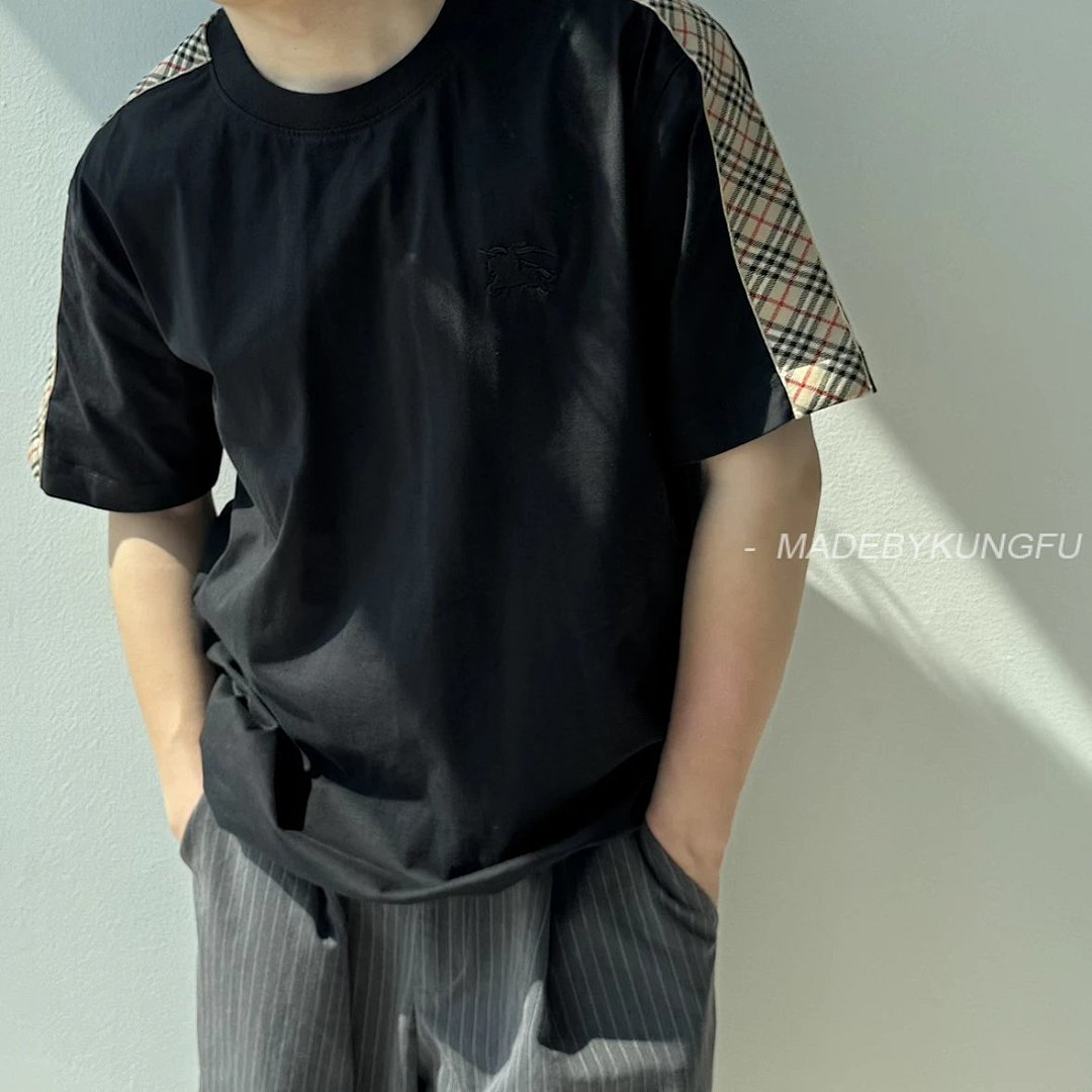 【A+ Item ID 8297 Burberr-BBR-2024Ss- Shoulder Check Web Short Sleeves (W) - Image 31