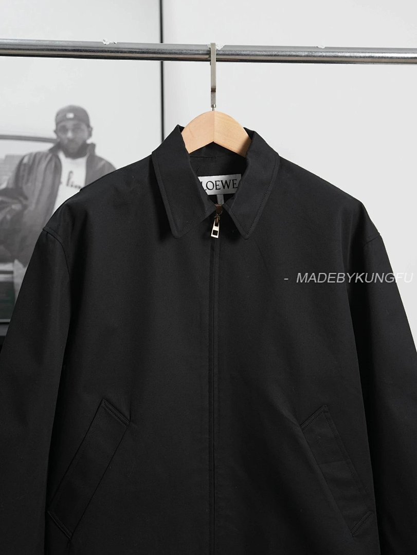 【A+ Item ID 8033 L0EWE-SS26-“ Imported Leather ”“ Combed Cotton Twill ” Solid Color Loo - Image 15