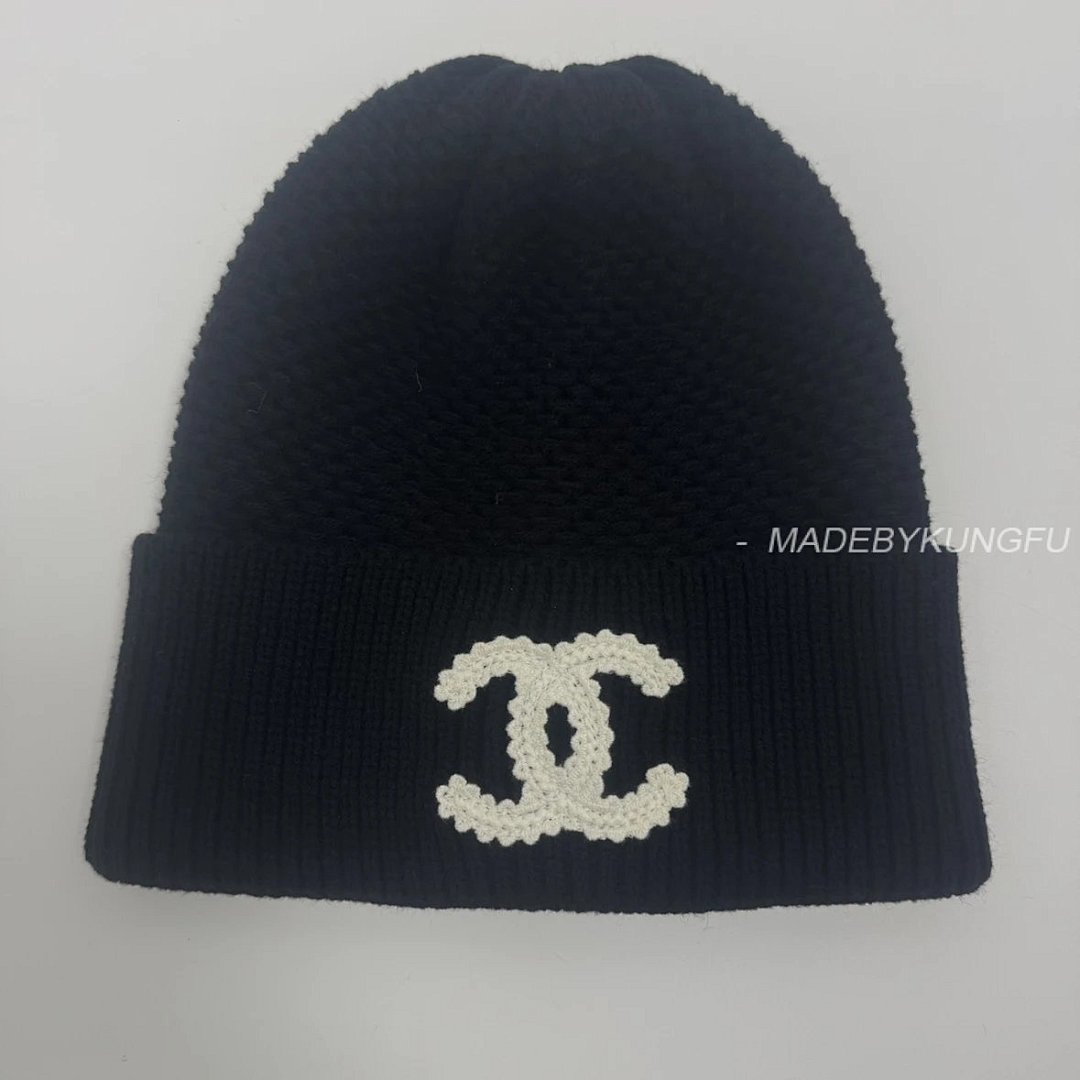 【A+ Item ID 8418 Xiaoxiang Embroidered Logo Knitted _Wool And Cashmere Blended_ Woolen - Image 29