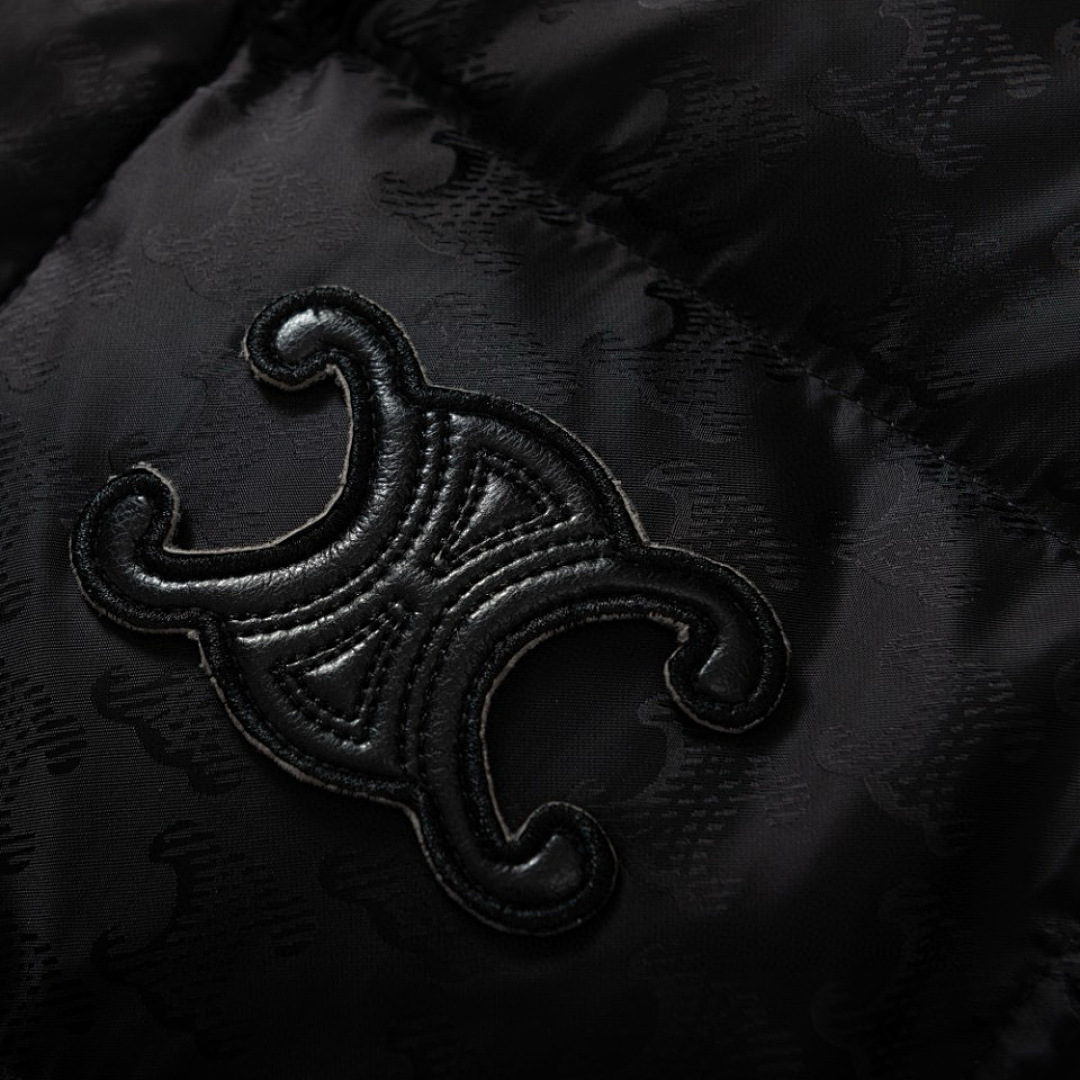 Other CE Dark Print Down Vest - Image 9