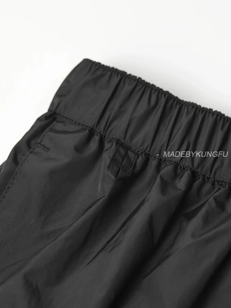 【A+ Item ID 9054 PRA Recycled Nylon Series Enamel Triangle Logo Elastic Bundle Rope Waist Casual Sh - Image 22