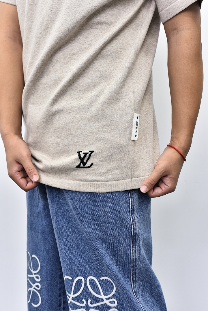 Other 1V Knit Apricot Tee - Image 16