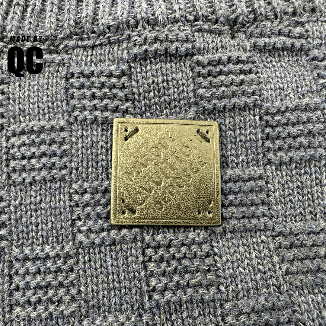Louis Vuitton 1V Wool Bend Checkerboard 1/4 Zip Sweater - Image 18