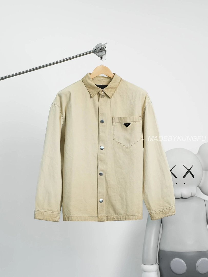 【A+ Item ID 8222 PRD (Dirty Stained Used Jacket _High Ding Triangle_ Solid Color Singl) - Image 12
