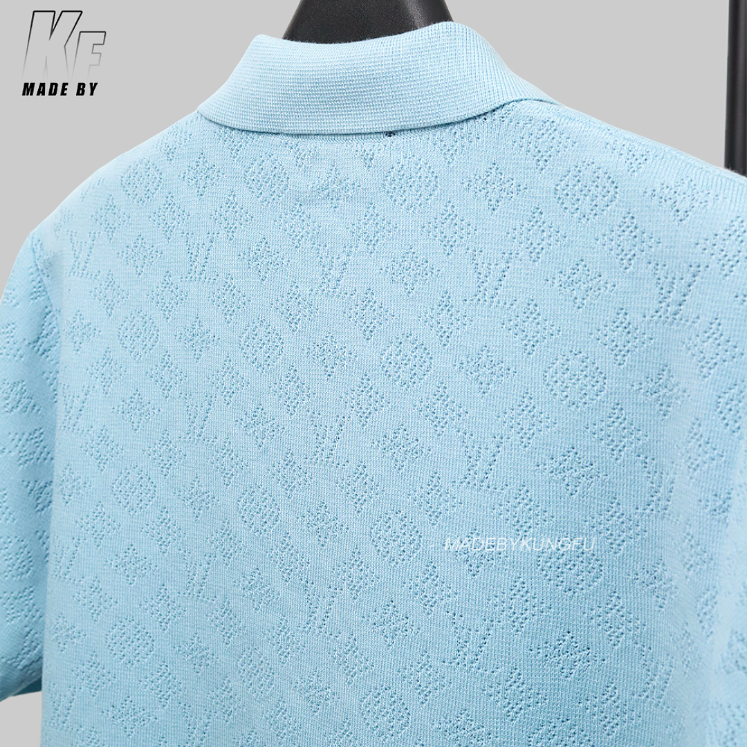 Other 1V Hollow-Out Pocket Knitted Polo - Image 12