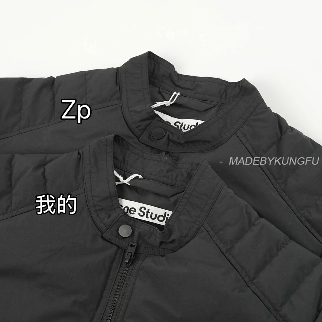 【A+ Item ID 8098 Acne SS25 Logo _National Standard 90 White Duck Down_ Solid Color Zipp - Image 22