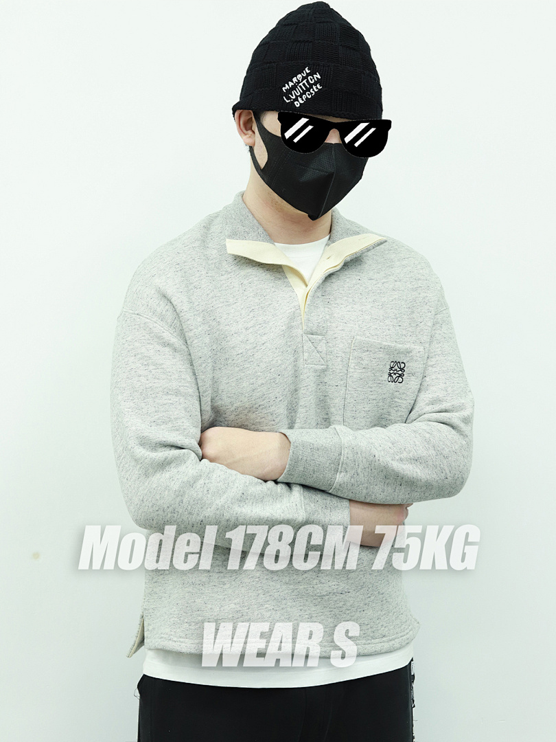 Christian Louboutin Loe High-Neck Fleece Sweater - Image 2
