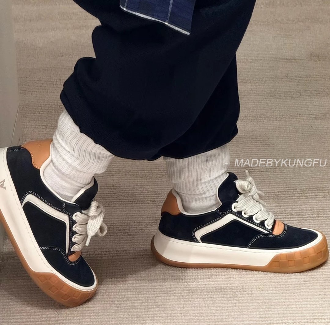 【A+ Item ID 9036 1V High End Custom Tilted Suede Calf Leather Round Toe Lace Up Biscuit Shoes Low T - Image 12