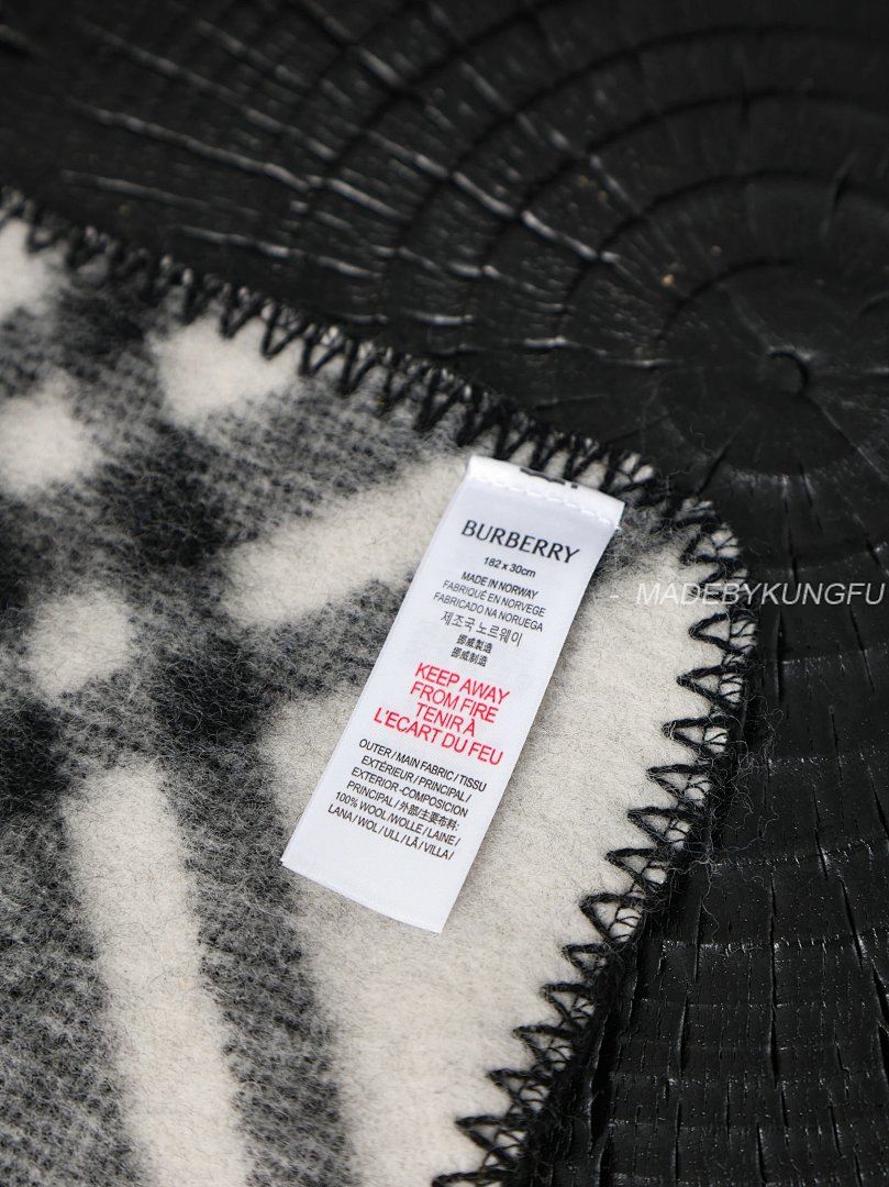 【A+ Item ID 8526 Burberr＊-BBR-2024FW New Style (Twill Wool Scarf -100% Australian) - Image 33