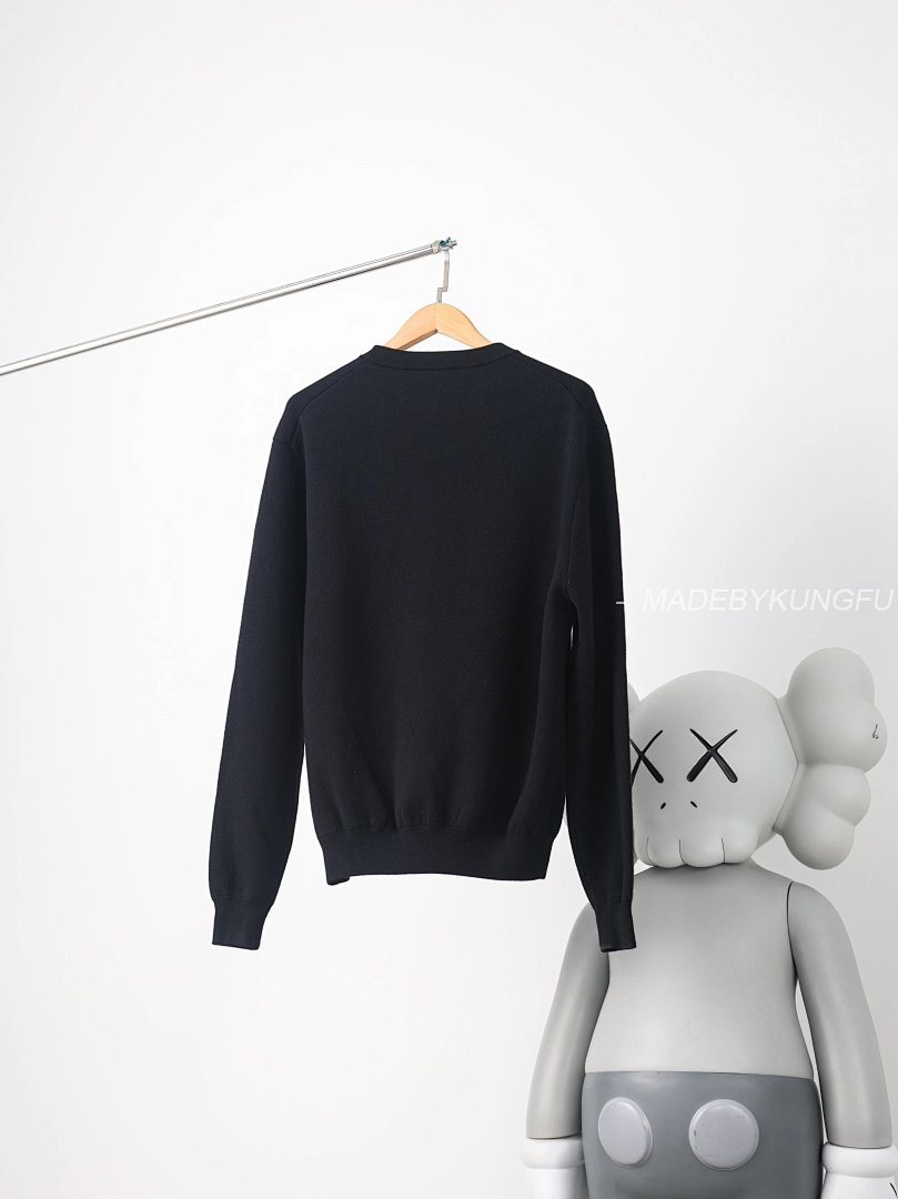 【A+ Item ID 8257 D10R-D Home -2024Ss- Letter Logo- Mohair Knitted Sweater (Air Laminat) - Image 14