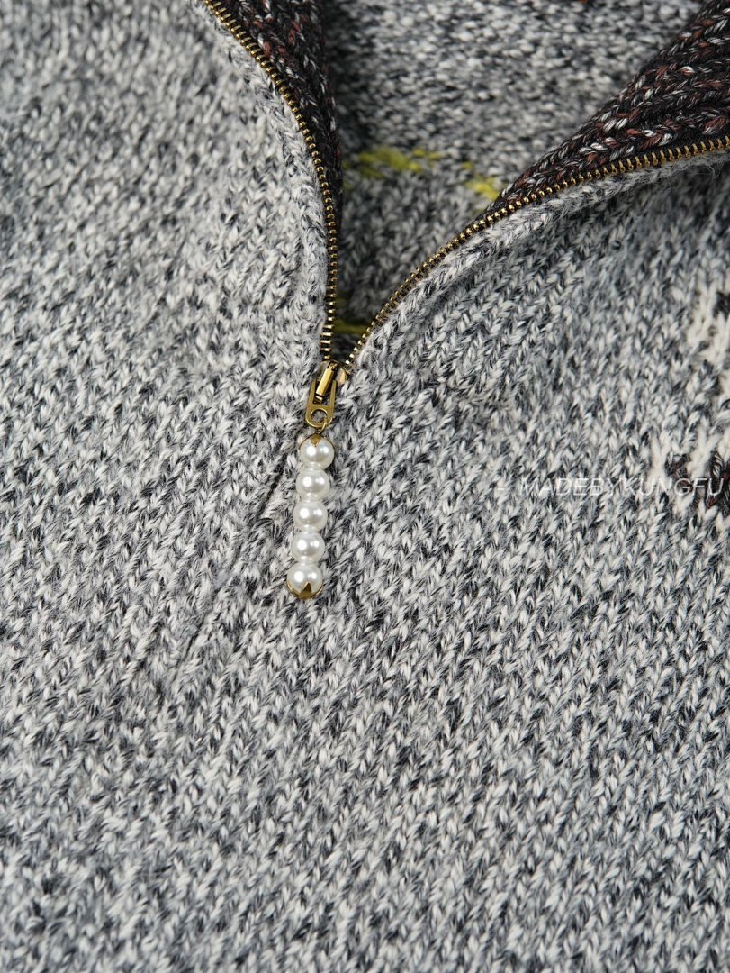 【A+ Item ID 8047 Nigo Collaboration FW25 Autumn_Winter Collection _30% Wool ➕ 70% Cotto - Image 9