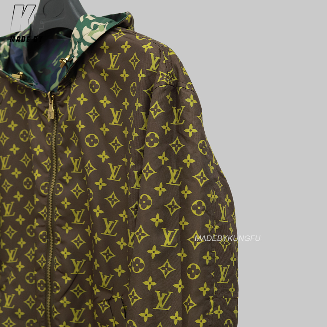 Christian Louboutin 1V Camouflage Reversible Windbreaker - Image 29