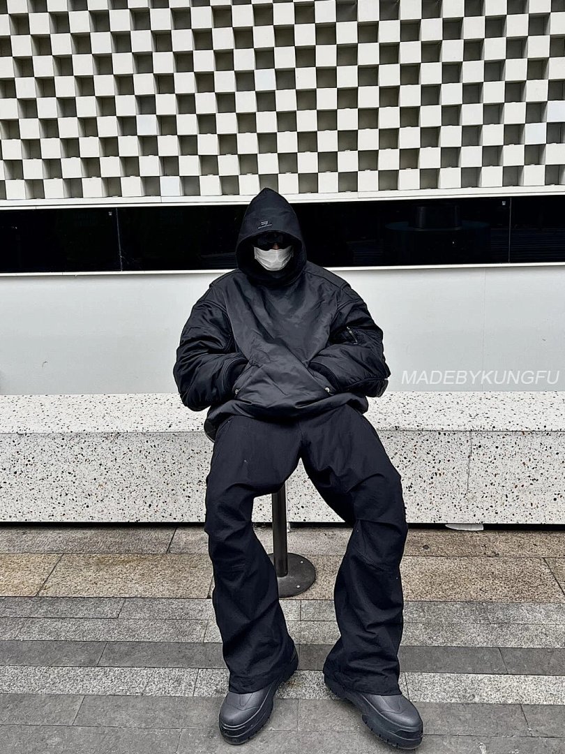 【A+ Item ID 8104 Balenci@Ga- Paris -2022Ss- Strongest Bomber Cotton Clothes (Oversized) - Image 41
