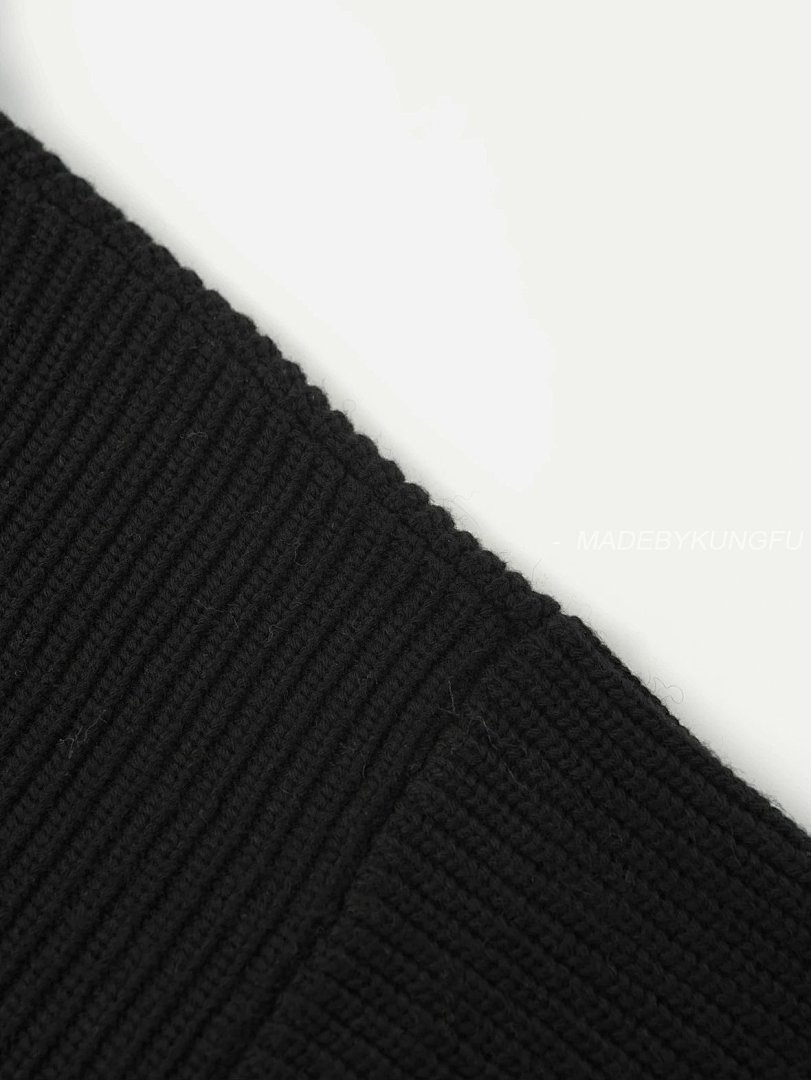 【A+ Item ID 8255 CEL1NE- Ribbing “ Wool Blend ” Turtleneck Long Sleeve Sweater (Same S) - Image 8