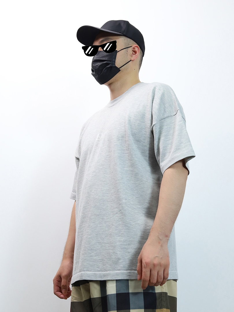 Other Or Oversized Loose Knitted Jacquard Tee - Image 12
