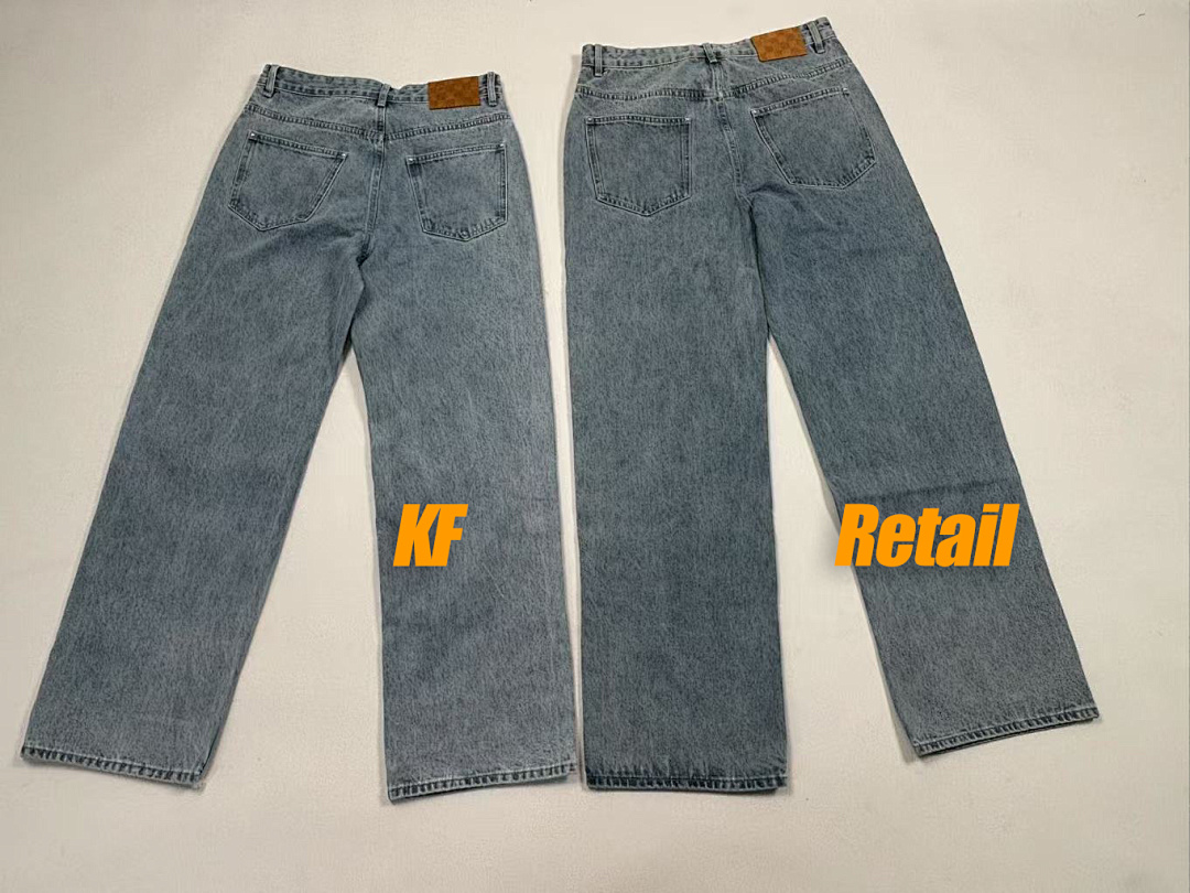 Louis Vuitton 1V Laser Rubbed Jeans - Image 4