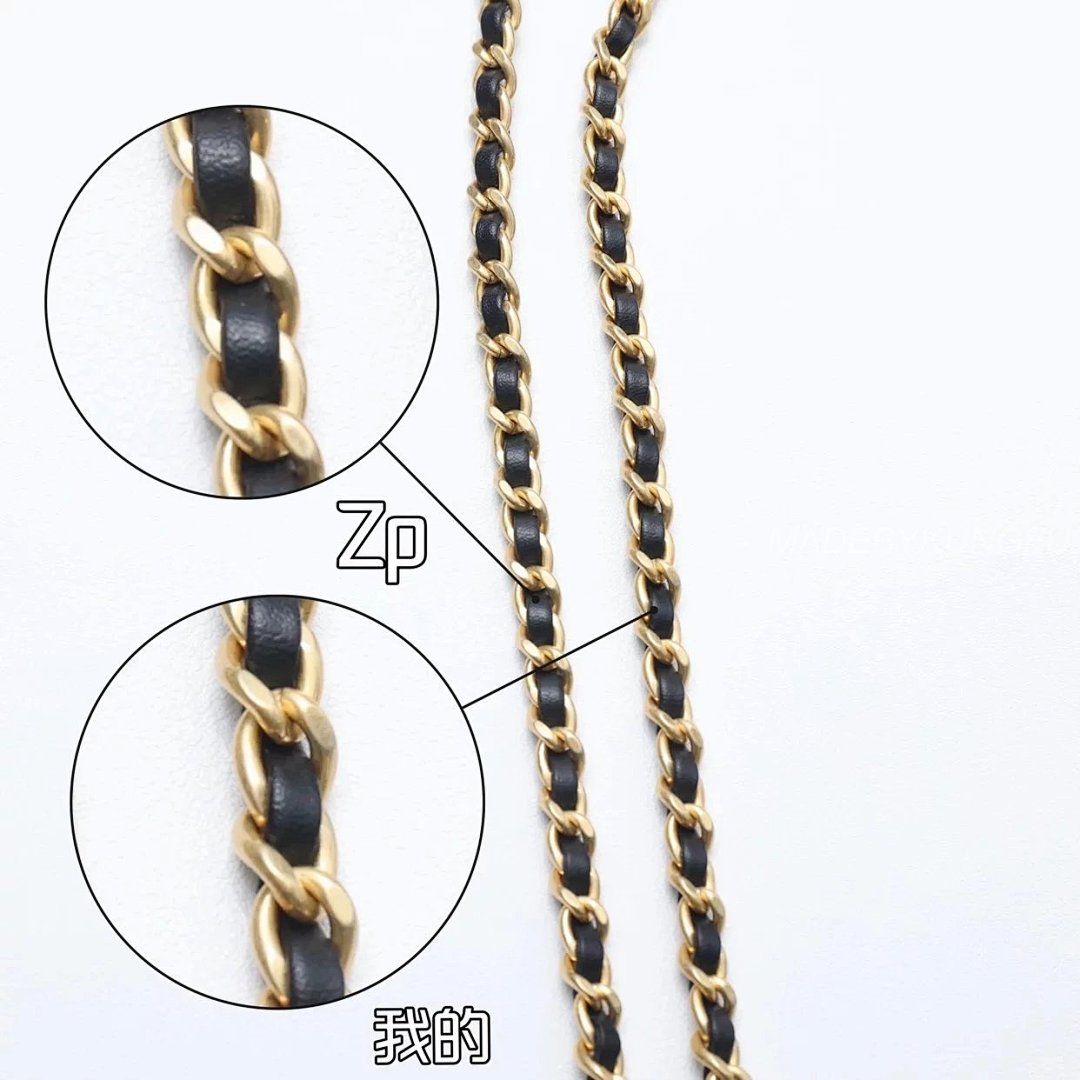 【A+ Item ID 8460 CHANEL (Classic Chain Bag Mini Golden Bead Square Fat Flip Sm) - Image 24