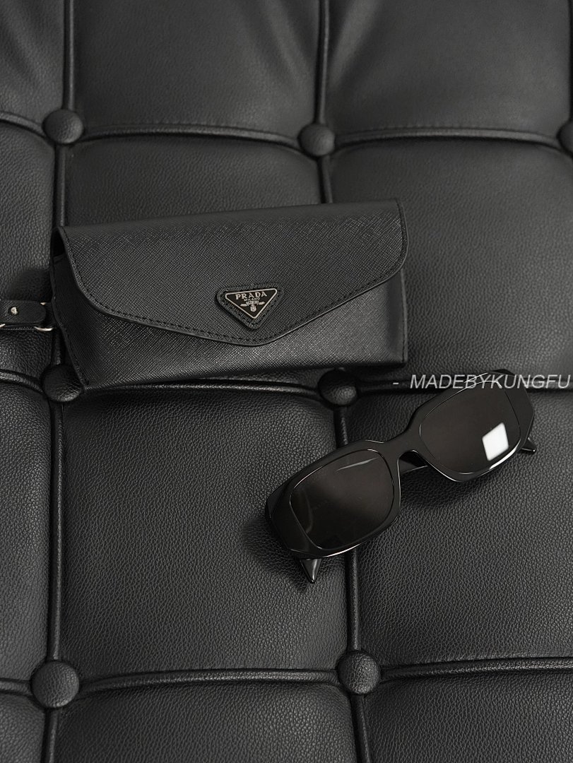 【A+ Item ID 8413 PRD Solid Geometry Glasses (Fashionable Street Style Star Sunglasses) - Image 2