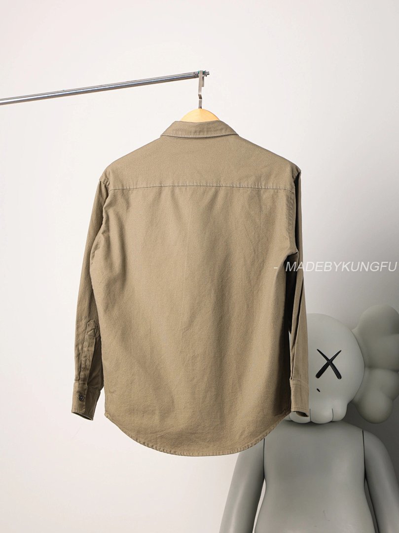 【A+ Item ID 8212 AmiParis-2023Ss Classic (Workwear Pocket Shirt Heavyweight Fabric) - Image 22