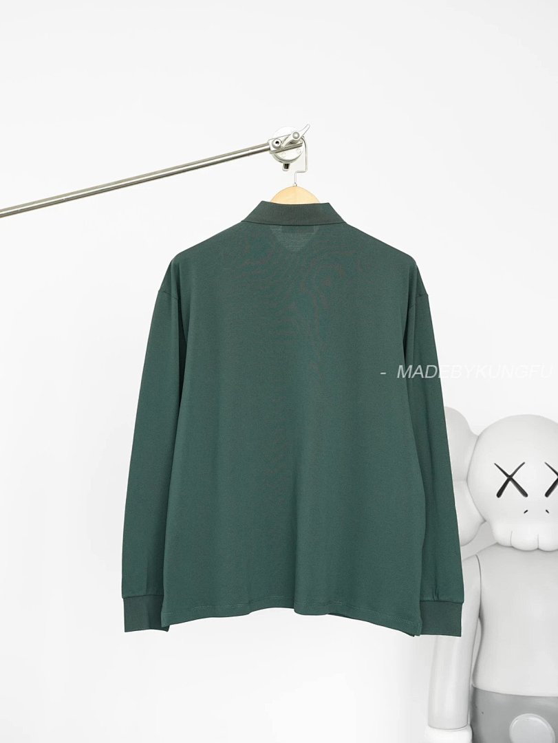 【A+ Item ID 8185 M1UM1U Miu Summer Series -50 Long-Staple Cotton Pique POLO (Green) - Image 15