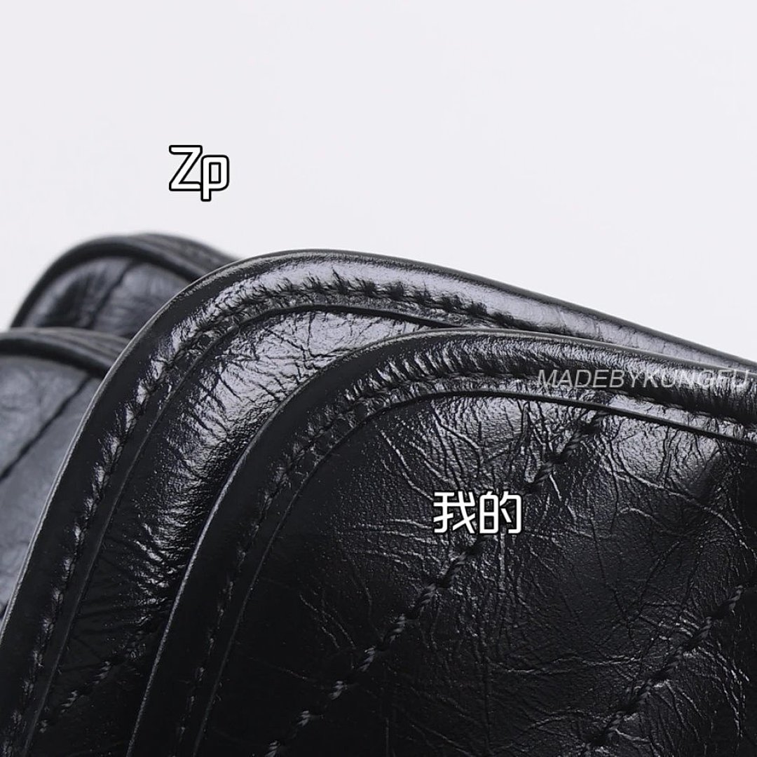 【A+ Item ID 8515 Yevs-SL-YS1- Classic -NIKI- Flip Chain Bag (Silver Black Label) - Image 32
