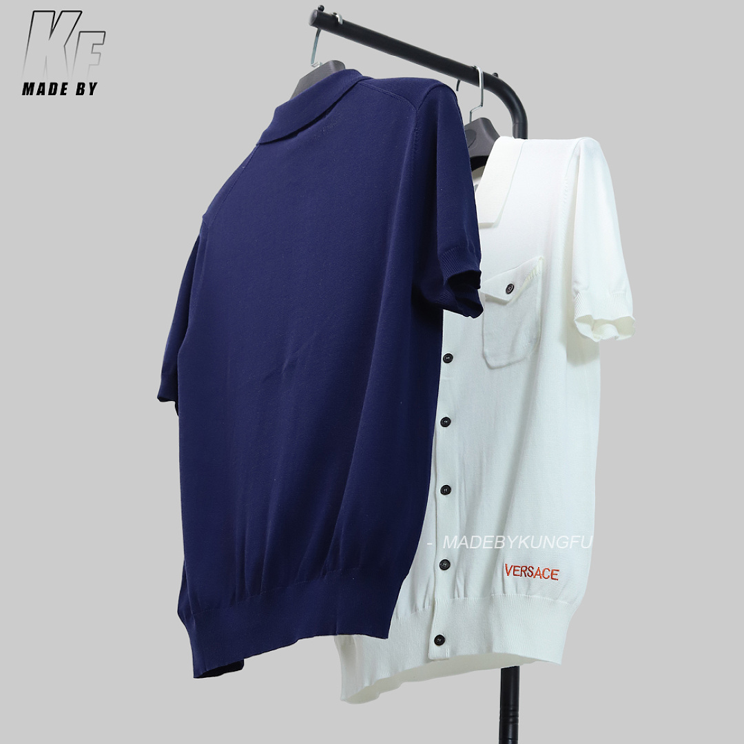 Other VERSACE Knit Button UP Polo - Image 25
