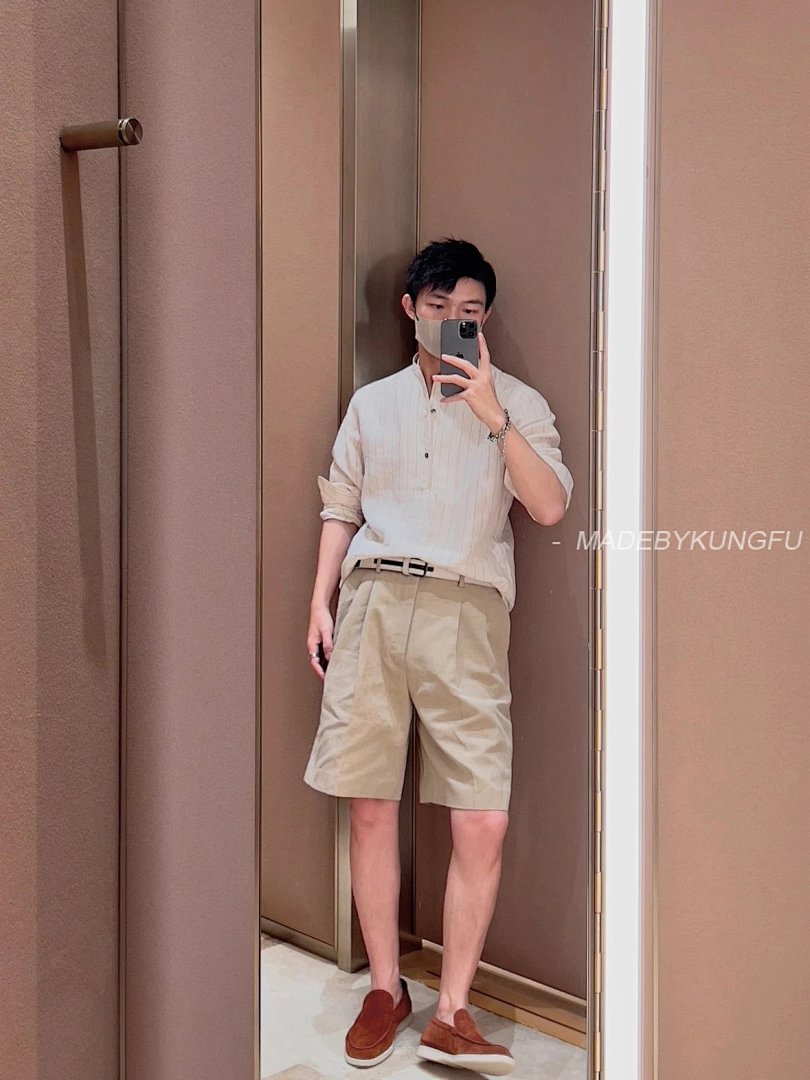 【A+ Item ID 8240 LP Linen Casual Shorts -“ Efficient Heat Dissipation ”14 Worsted - Image 25