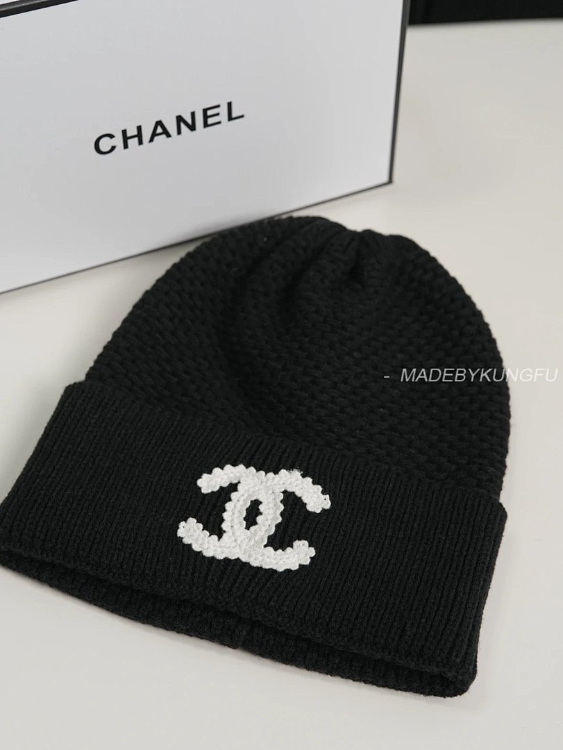 【A+ Item ID 8418 Xiaoxiang Embroidered Logo Knitted _Wool And Cashmere Blended_ Woolen - Image 10