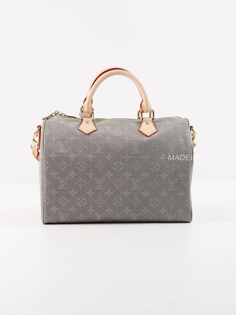【A+ Item ID 8509 Speedy-Soft-30- Gray Denim Removable Leather Tag (Hardware Acce) - Image 15