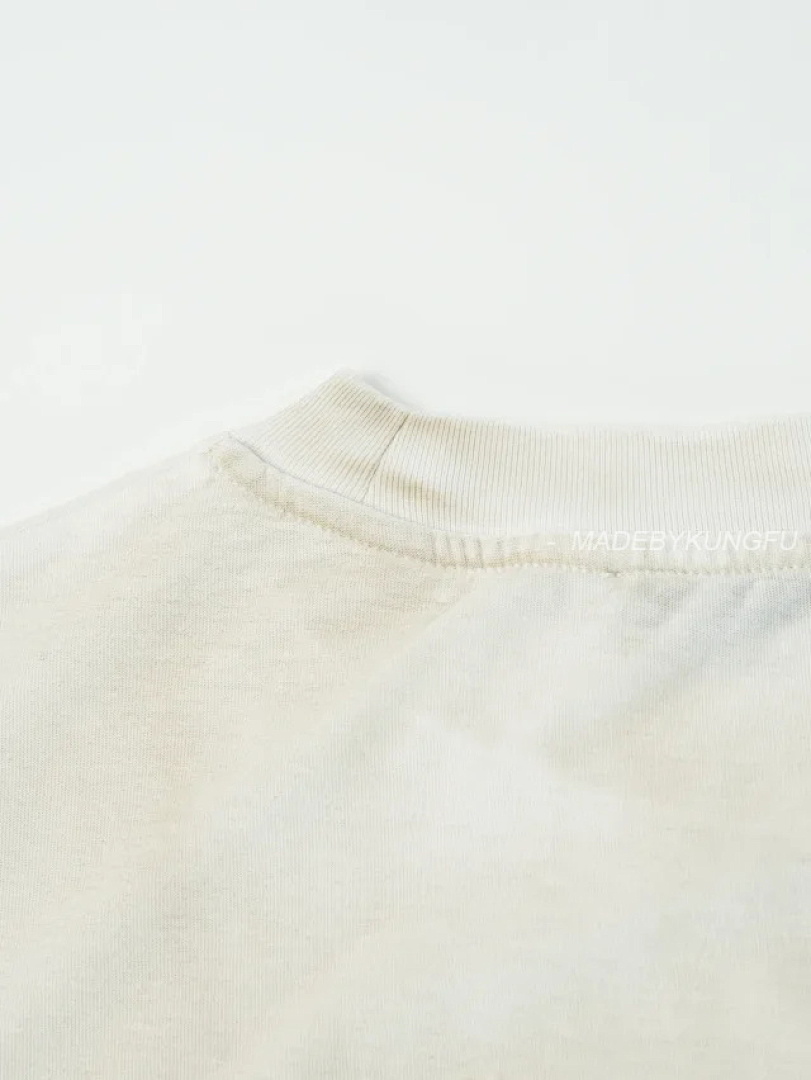 【A+ Item ID 9010 Acne Letter Print Round Neck Off Shoulder Long Sleeved Shirt - Image 30