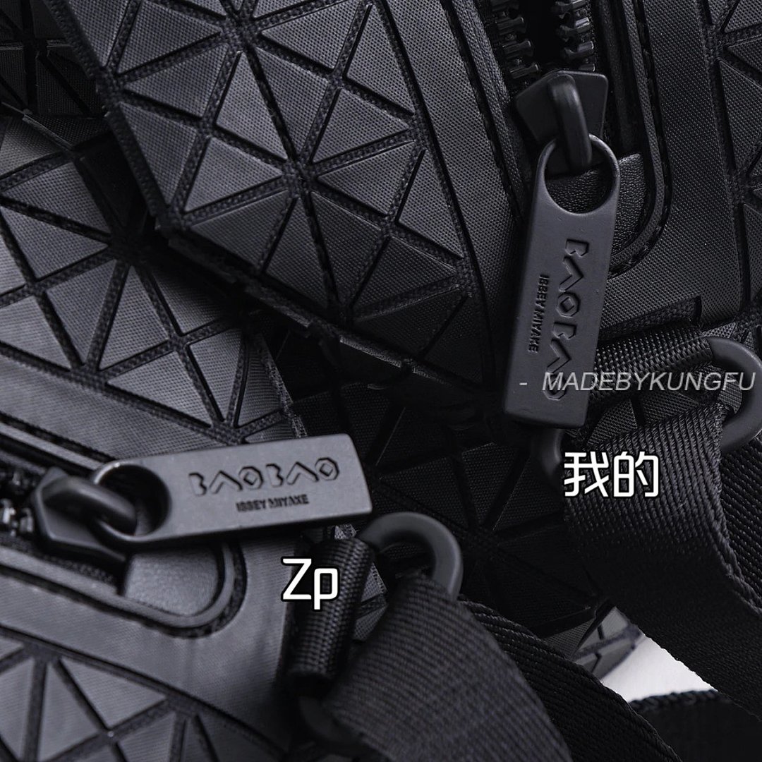【A+ Item ID 8490 Issey-M1Yaki- Issey Miyake -Kuro-Saddle-PVC Diamond Camera Bag (Matte) - Image 23