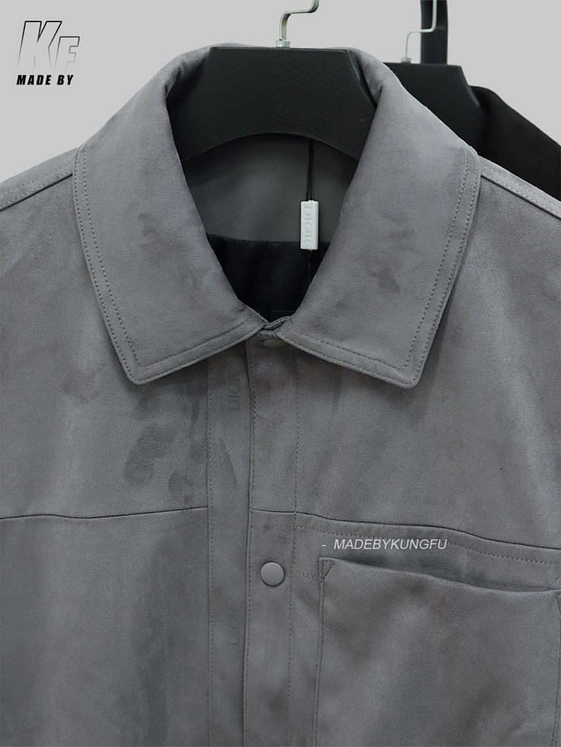 Other Or Sliver Stamping Suede Jacket - Image 23