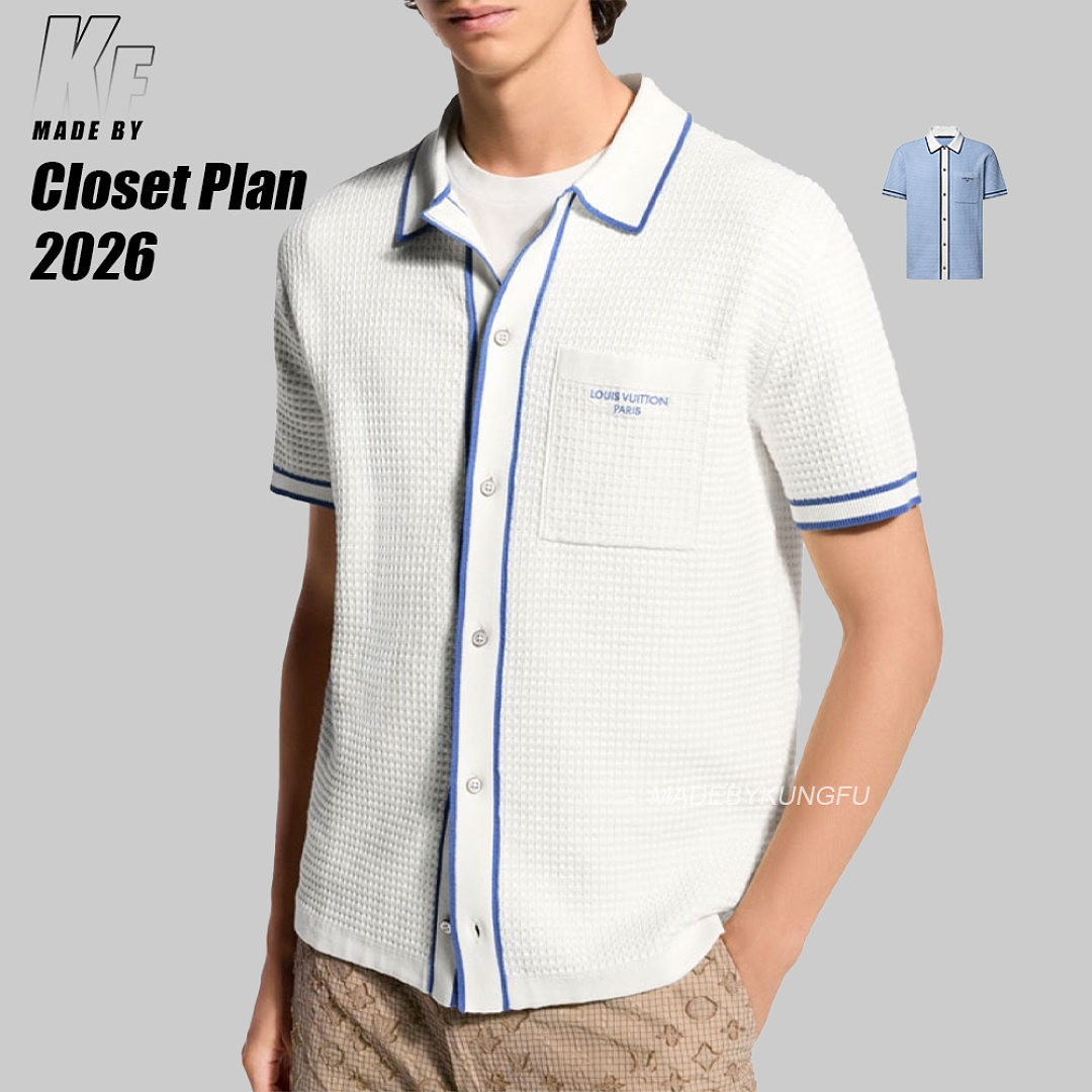 Other 1V Waffle Knit Shirt, photo 1