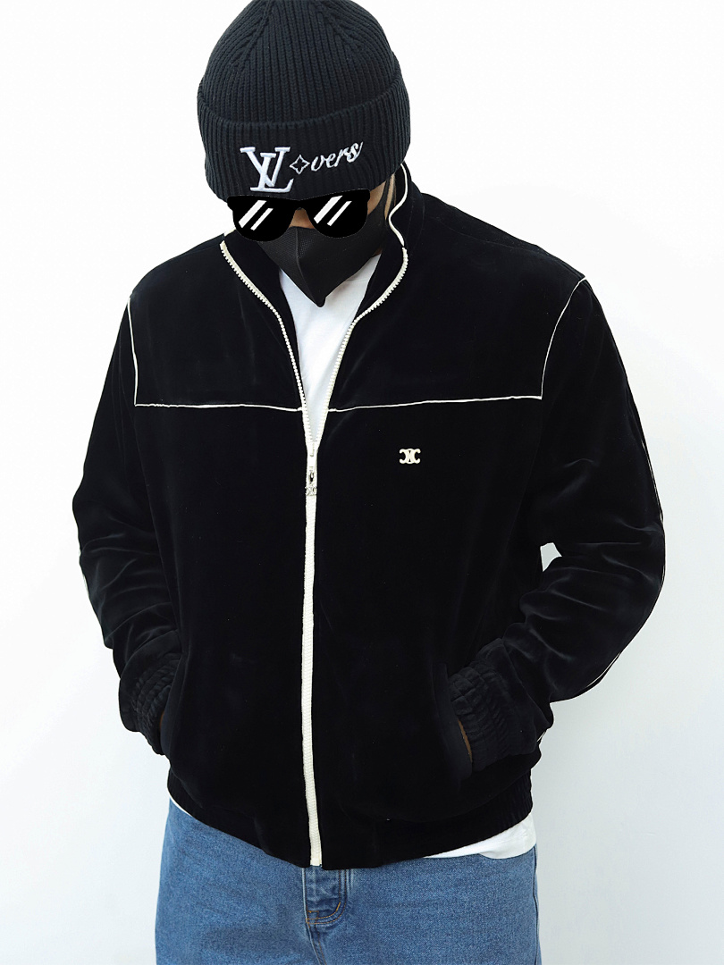 Other CE Stripe Velvet Jacket - Image 5