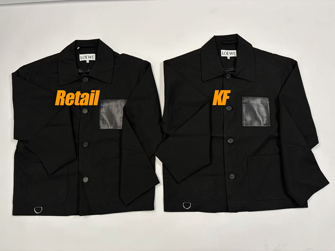 Other Loew Lambskin Pockets + Double Wool Jacket - Image 3